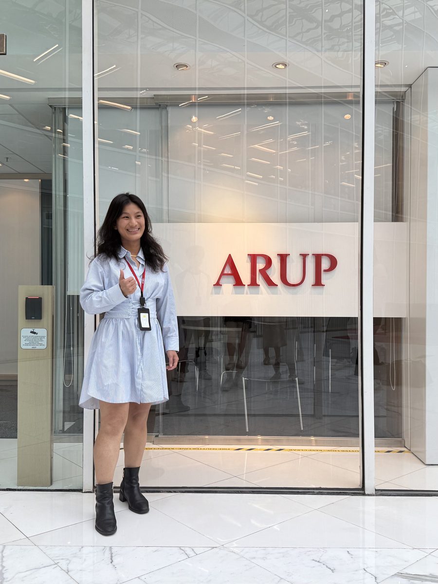 Rhea at the Arup Hong Kong office